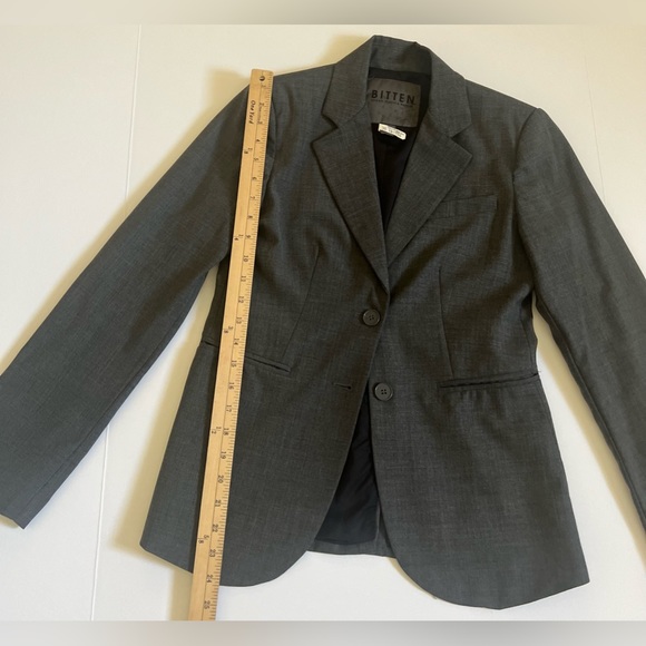 Bitten By Sarah Jessica Parker Gray Blazer SZ Small 🩶 - Picture 10 of 12